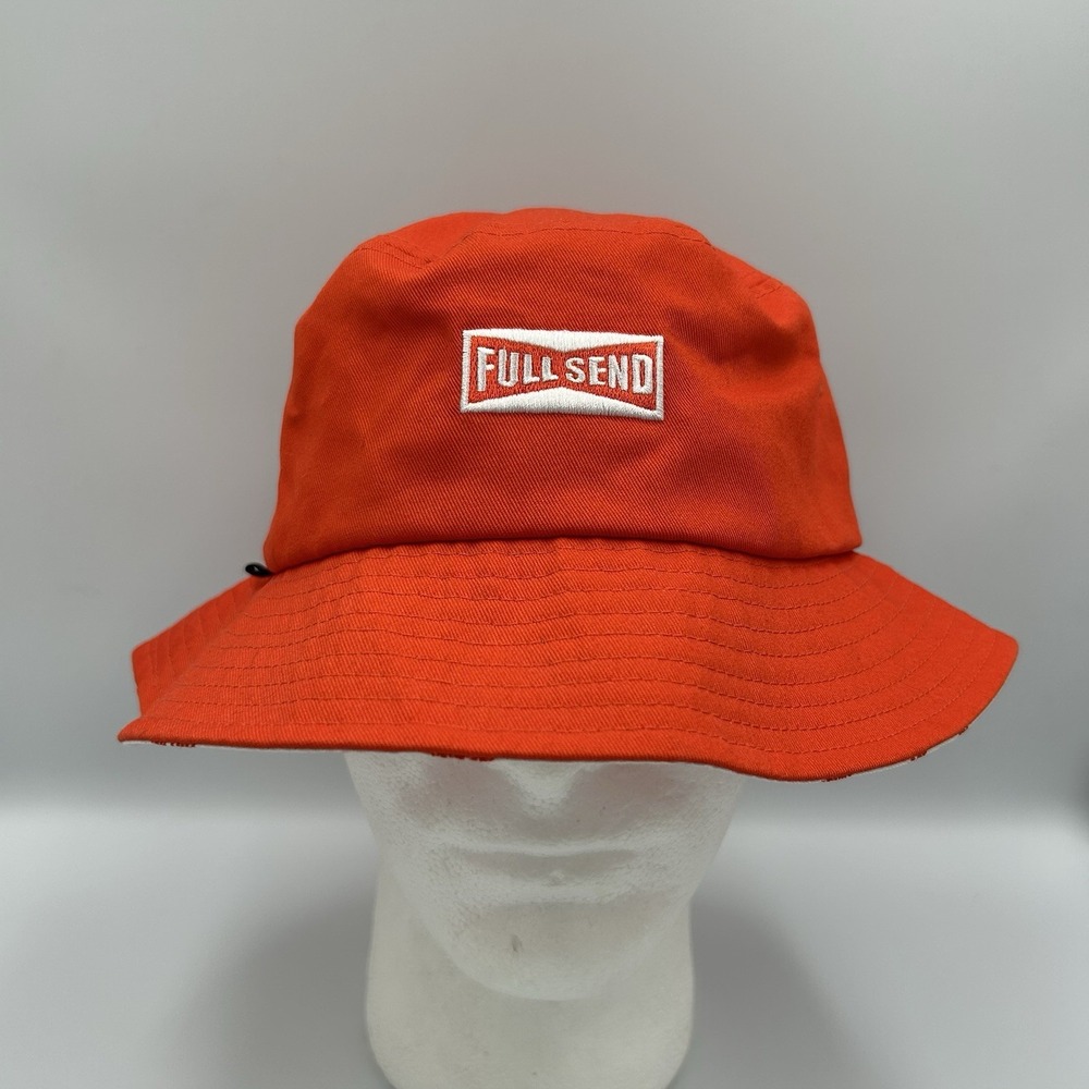 Nelk Boys Full Send Bucket Hat Orange Embroidered Logo YouTube‎